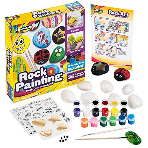 Creativity for Kids Hide & Seek Rock Painting Kit