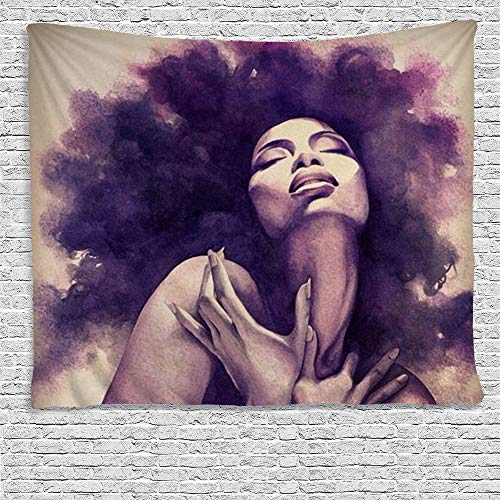 SARA NELL Tapestry African American Sexy Women Lady Tapestries