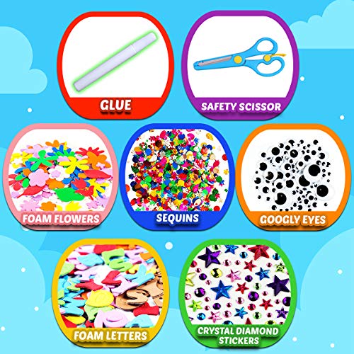 Arts And Crafts Supplies For Kids - Craft Art Supply Kit For
