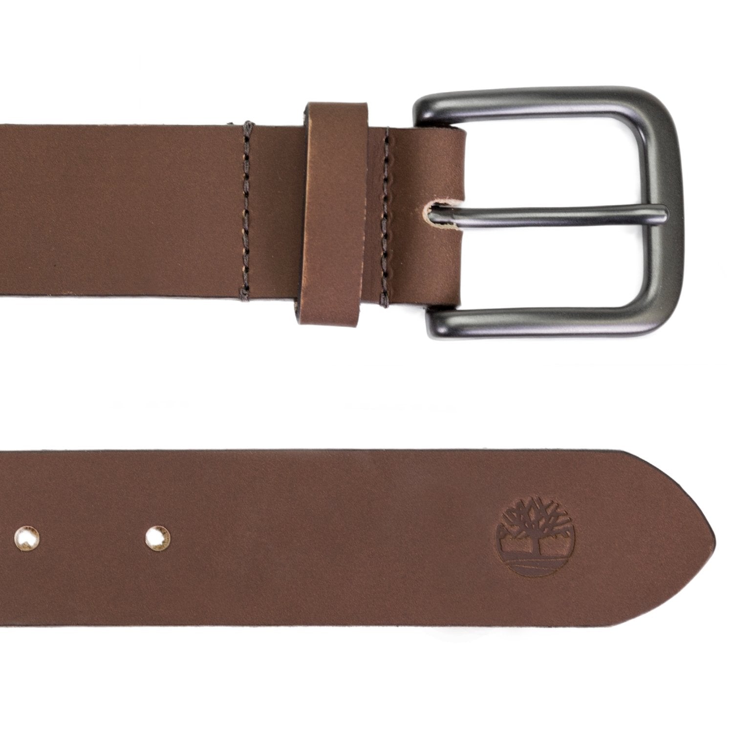 Timberland mens 35mm Classic Jean apparel belts, Brown, 32 US